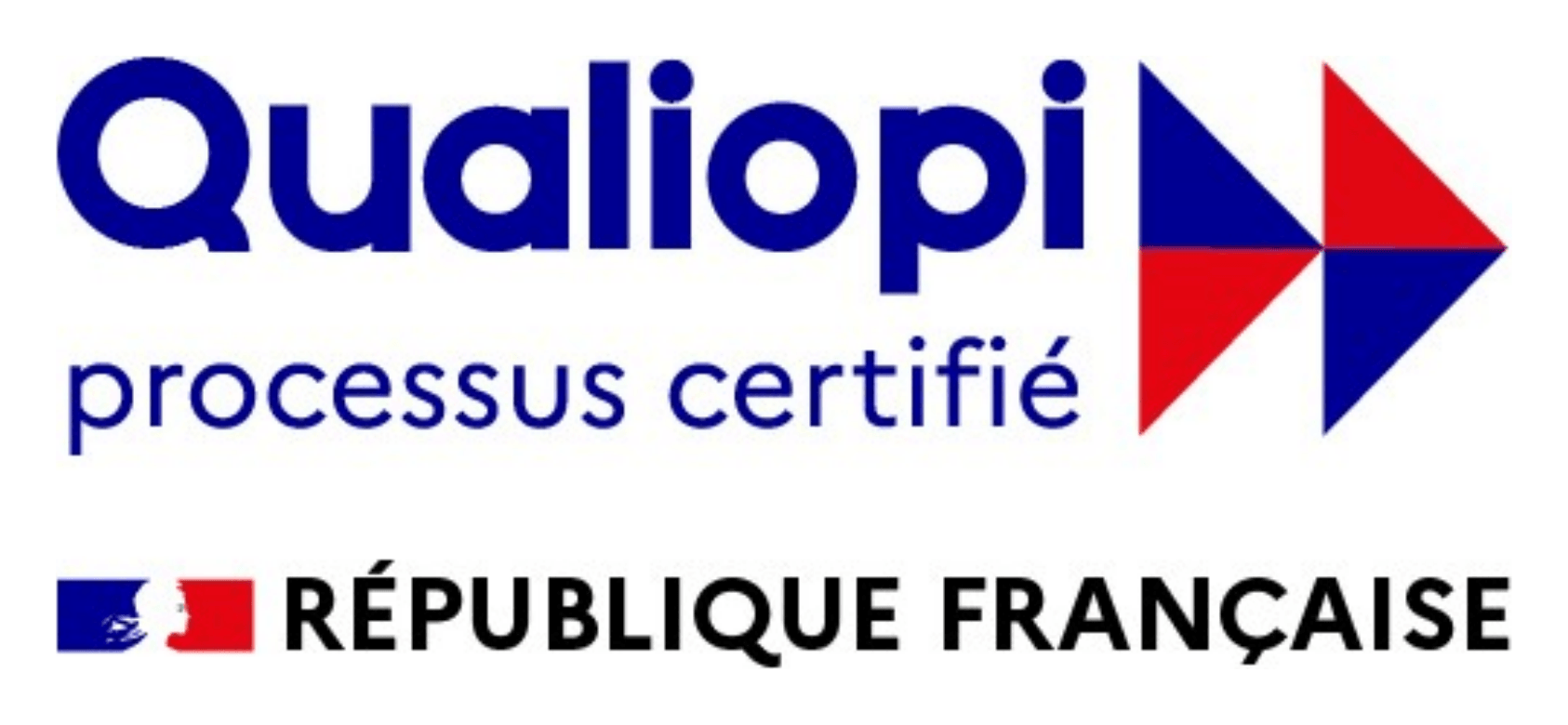 Logo officiel Qualiopi — processus certifié — République Française